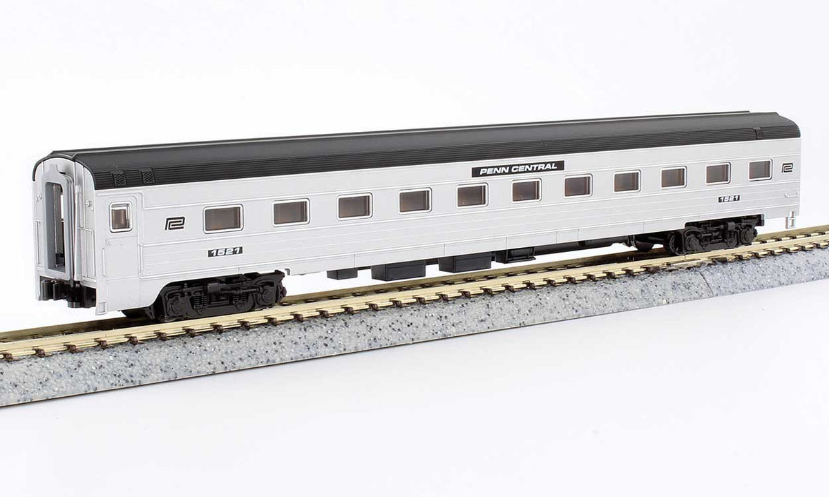 Kato N 106-1971-LS-DMW Amtrak 'Rainbow-Era' Mixed Schemes Lighted 8-Car Passenger Set