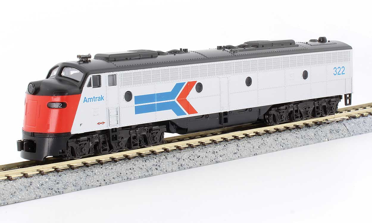 AMTRAK EMD E8/9 Nゲージ Kato N 176-5347 DCC Ready EMD E8A Locomotive w/Single Headlight