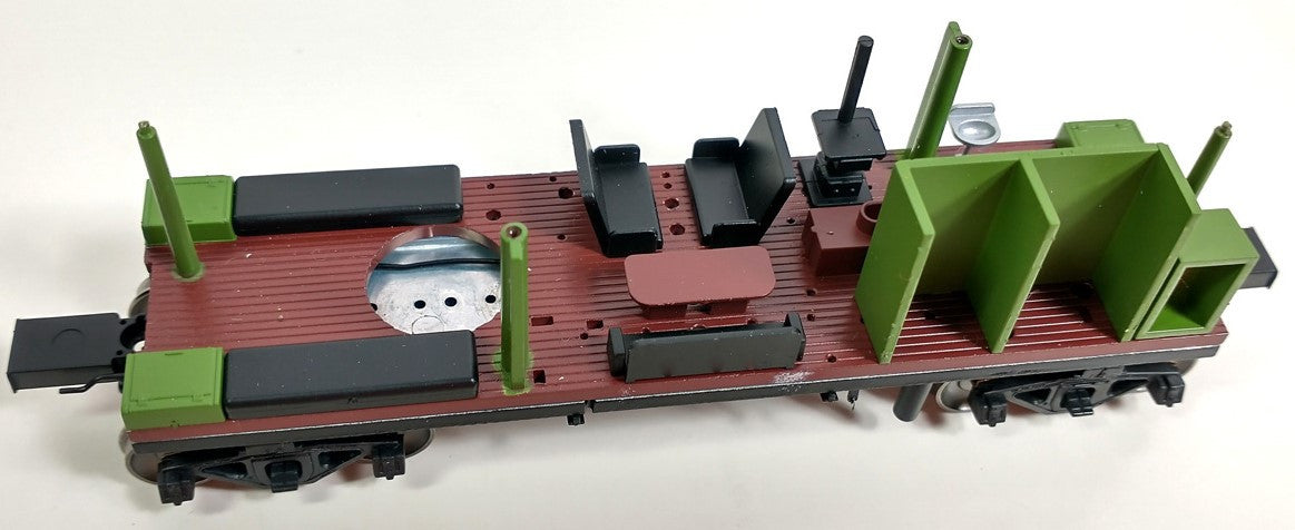 Tangent Scale Models HO 60521-01 ICC CNW Bay Window Caboose Chicago & Northwestern 'Yellow Repaint 1970+' CNW #11105