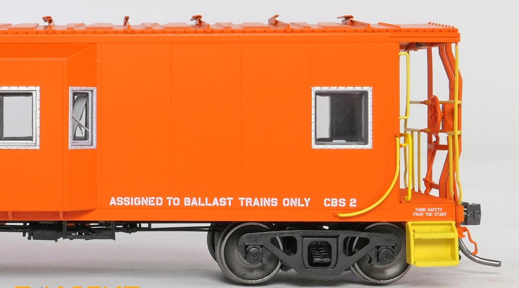 Tangent Scale Models HO 60615-01 Southern Railway Gantt Bay Window Caboose Norfolk Southern 'MOW Ballast Train Service 1992' NS #500002MW