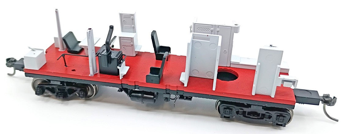 Tangent Scale Models HO 60715-01 Erie ICC Bay Window Caboose Delaware & Hudson 'Bridge Line Repaint 1981+ Era' D&H #35805