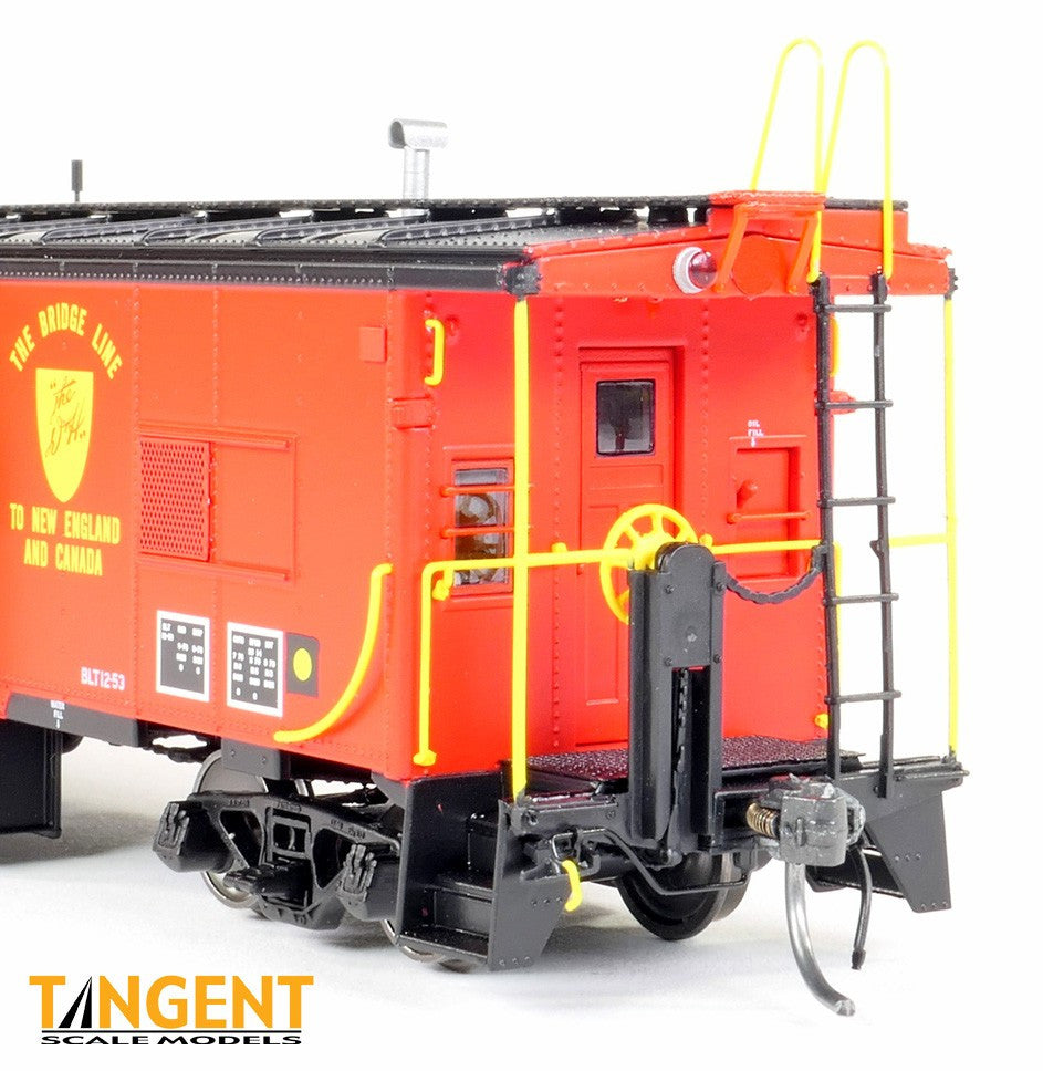 Tangent Scale Models HO 60715-01 Erie ICC Bay Window Caboose Delaware & Hudson 'Bridge Line Repaint 1981+ Era' D&H #35805