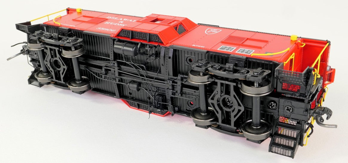 Tangent Scale Models HO 60716-01 Erie ICC Bay Window Caboose Delaware & Hudson 'Simple Repaint 1980+' D&H #35806