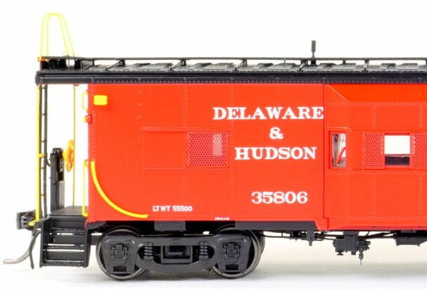 Tangent Scale Models HO 60716-01 Erie ICC Bay Window Caboose Delaware & Hudson 'Simple Repaint 1980+' D&H #35806