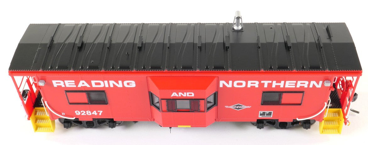 Tangent Scale Models HO 60717-01 Erie ICC Bay Window Caboose Reading Blue Mountain & Northern RBMN #92847