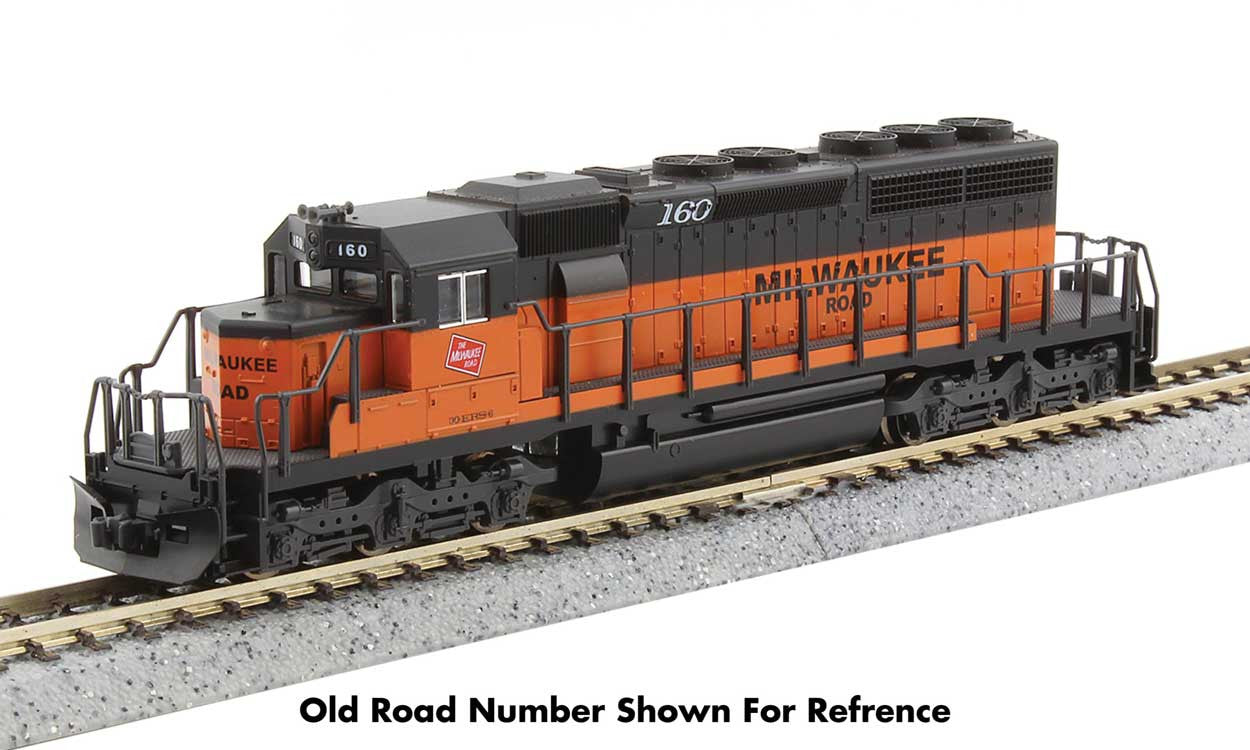 Kato N 176-4825 DCC Ready EMD SD40-2 Locomotive 'Early Production