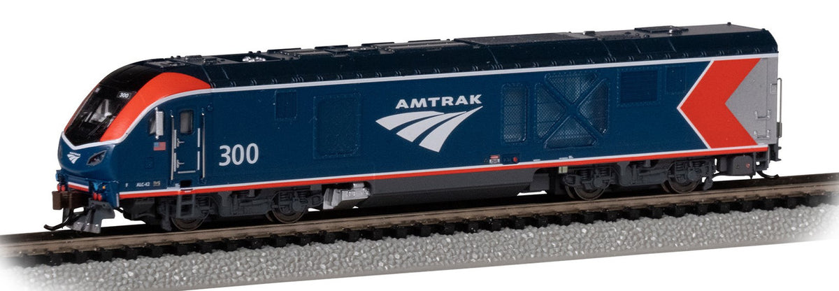 Bachmann N 68352 DCC/TCS WOWSound Equipped Siemens ALC-42 Charger Locomotive Amtrak 'Phase VI' AMTK #300