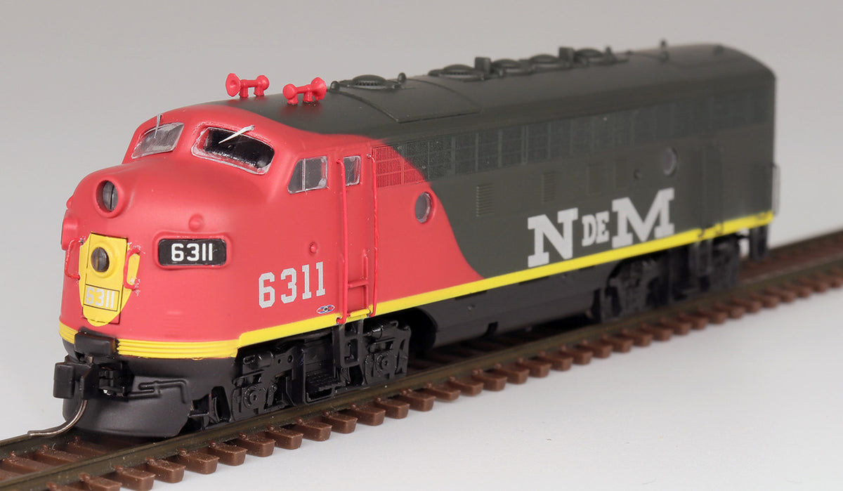 Intermountain N 69267-03 DCC Ready EMD F7A Locomotive Nacionales de México NdeM #6322