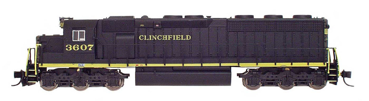 Intermountain N 69557-08 DCC Ready EMD SD45-2 Locomotive Clinchfield no anti-climber CRR #3616