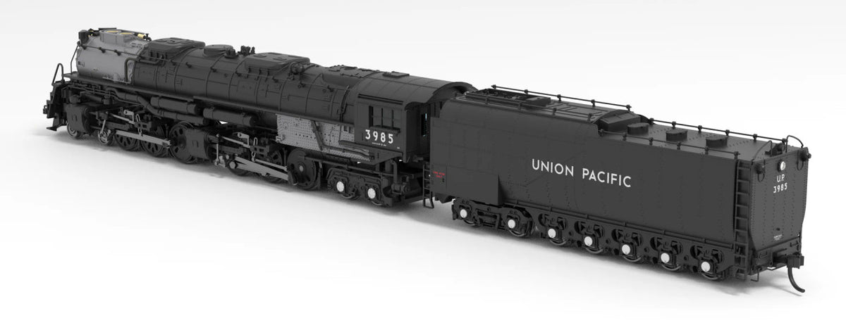 Broadway Limited Imports N 6986 UP Challenger 4-6-6-4 Paragon4 Sound/DC/DCC Smoke #3985 Excursion Locomotive Oil Tender Black & Graphite