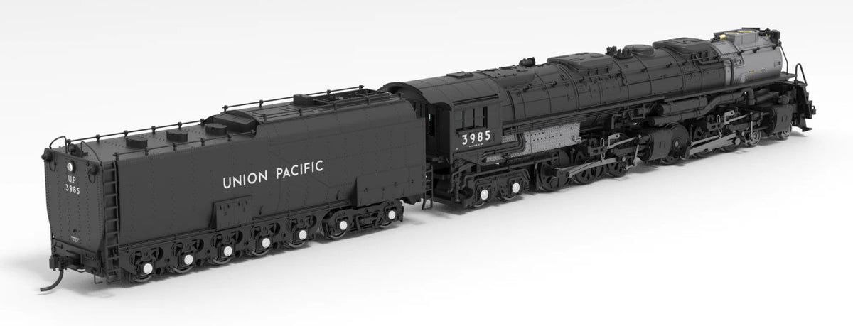 Broadway Limited Imports N 6986 UP Challenger 4-6-6-4 Paragon4 Sound/DC/DCC Smoke #3985 Excursion Locomotive Oil Tender Black & Graphite