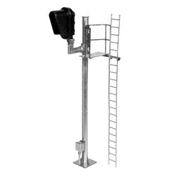 Atlas HO 70000095 Railroad Signal System - Signal - Hooded Modern Single Head Right