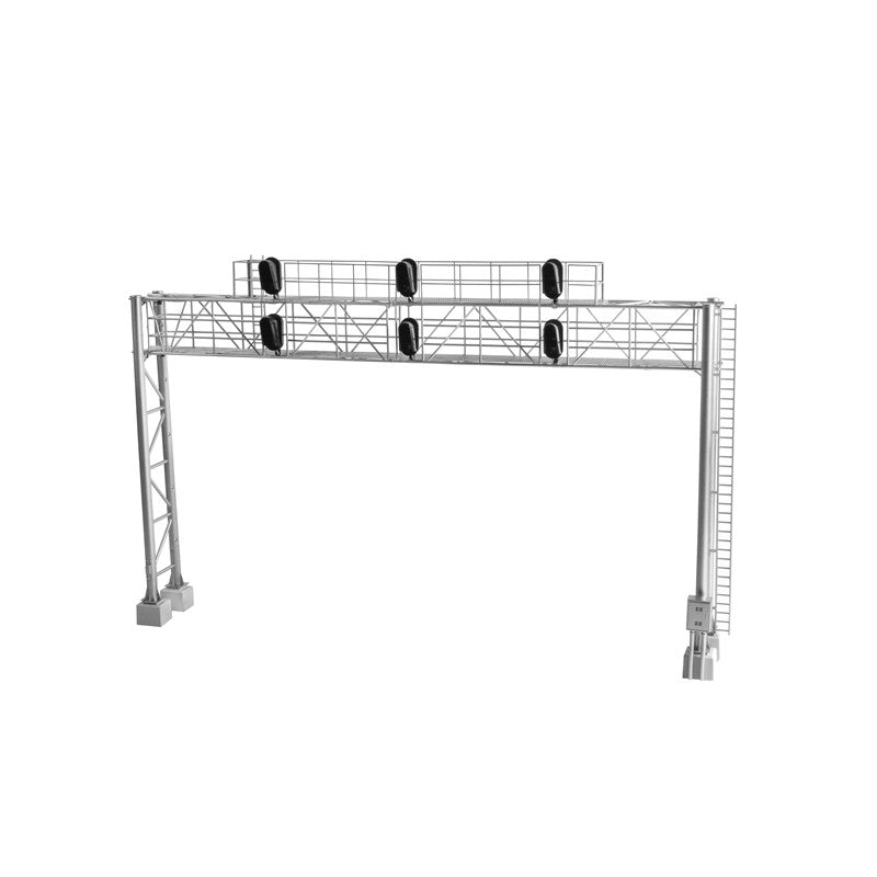 Atlas HO 70000100 Railroad Signal System - Modern Signal Bridge 3 Track - 6 Head
