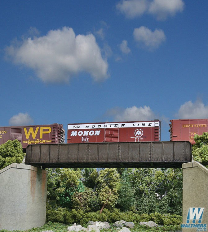Walthers Cornerstone HO 933-4502 70ft Single-Track Through Girder Bridge - Kit