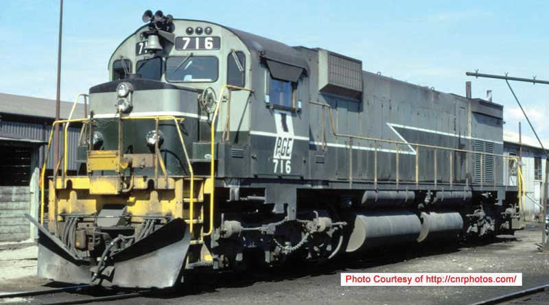 Bowser Executive Line HO 24850 DCC Ready MLW M630 Pacific Great Eastern PGE #716