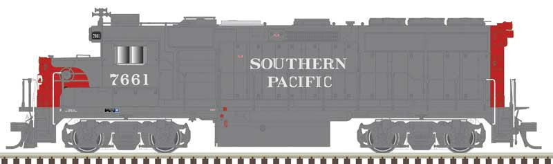 Atlas Master Silver Series HO 10004235 DCC Ready EMD GP40-2 Locomotive No Ditch Lights Southern Pacific SP #7668