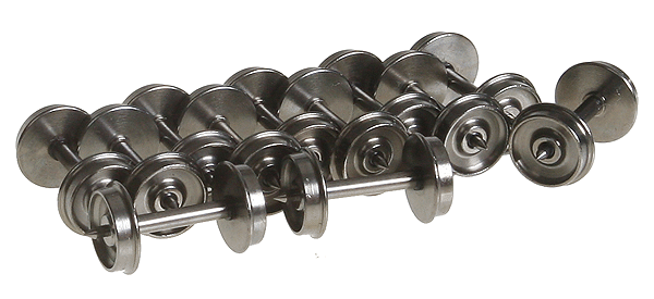 Intermountain HO 40048 38" Nickel Silver Brass Insulated Wheelsets .110" Tread Width - 12 Sets