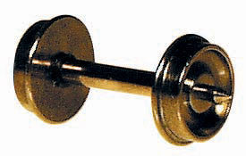 Intermountain HO 40055 33" Nickel Silver Brass Insulated Wheelsets .110" Tread Width - Bulk Set - 100 Axle Box