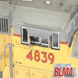 BLMA N 74 Detail Parts Angled Cab Sunshades 4 pairs