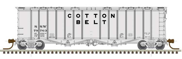 Atlas Master N 50005815 4180 Airslide Covered Hopper Cotton Belt SSW #79738