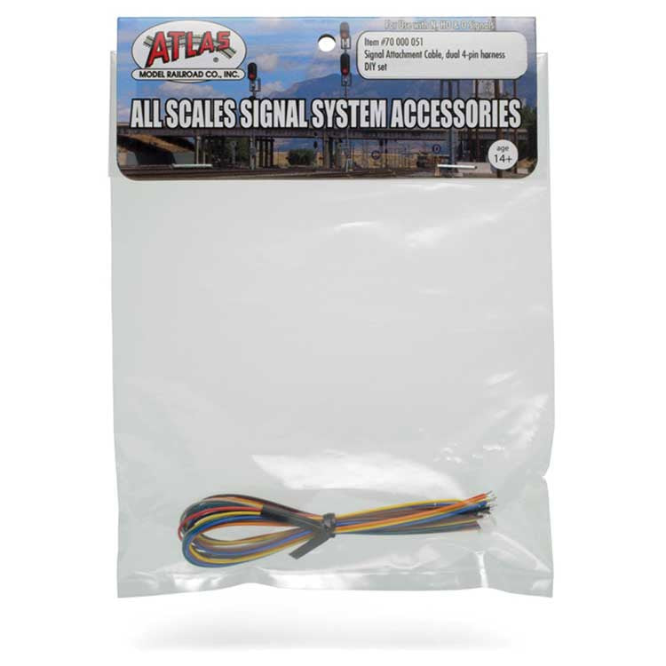 Atlas 70000051 All Scales Signal System - Signal Attachment Cable