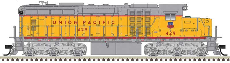 Atlas Master HO 10003747 Gold Series EMD SD-24 Low Nose DCC/ESU Loksound  Union Pacific 'Early Shield' UP #429