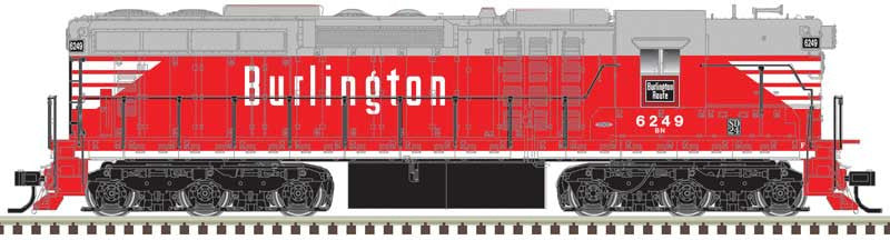 Atlas Master HO 10003726 Silver Series EMD SD-24 High Nose DCC Ready Burlington Northern 'ex-CBQ Patch' BN #6249