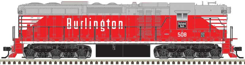 Atlas Master HO 10003728 Silver Series EMD SD-24 High Nose DCC Ready Chicago Burlington & Quincy CBQ #508