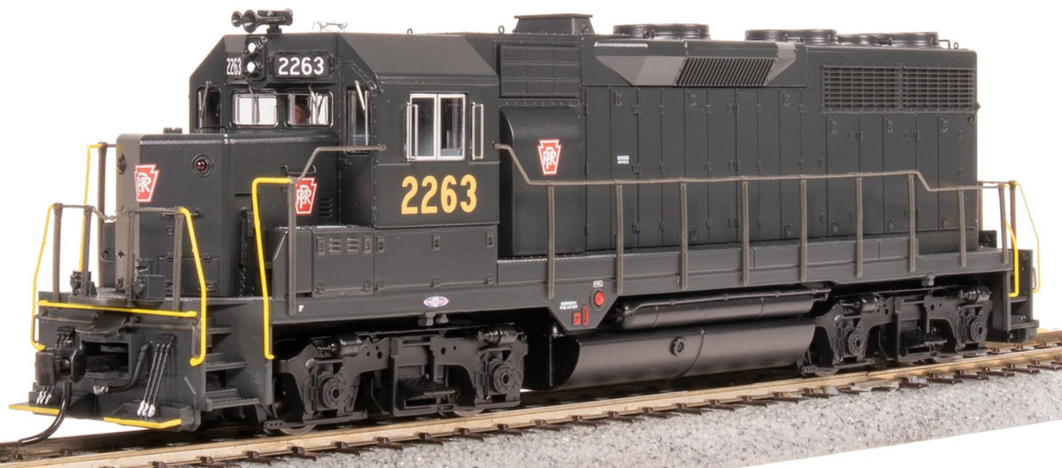 Broadway Limited Imports HO 8943 EMD GP35 Locomotive Stealth Series DCC Ready Pennsylvania RR DGLE Red Keystone PRR #2263