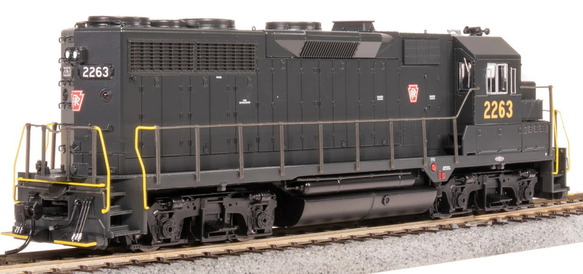 Broadway Limited Imports HO 8943 EMD GP35 Locomotive Stealth Series DCC Ready Pennsylvania RR DGLE Red Keystone PRR #2263