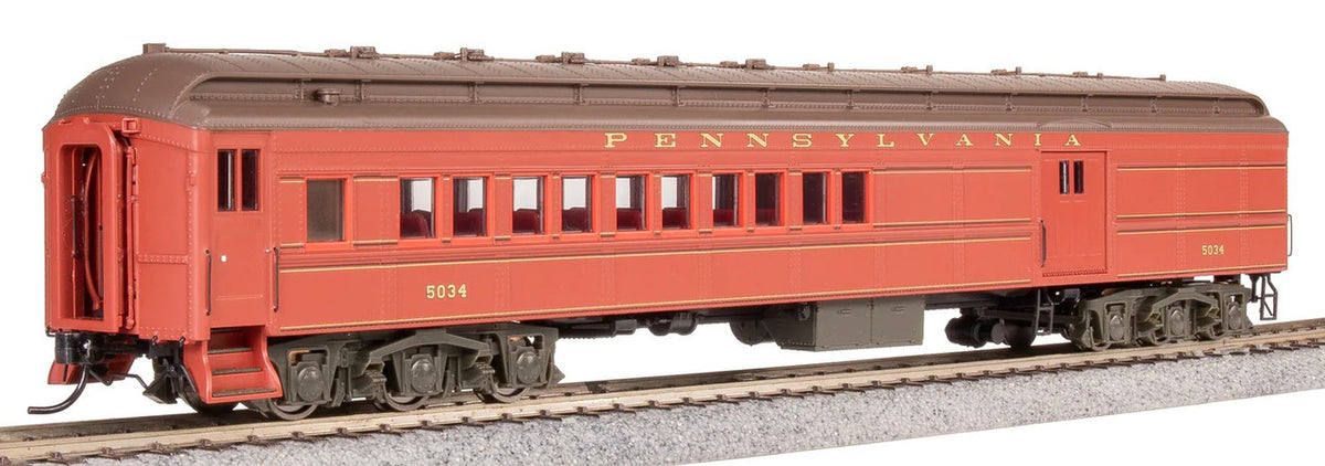 Broadway Limited Imports HO 8980 PB70 Coach-Baggage Combine Pennsylvanian RR 1930's Paint PRR #5034
