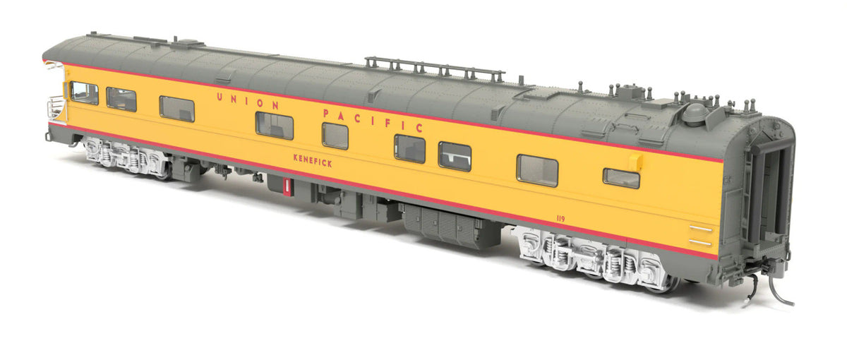 Broadway Limited Imports HO 9017 Union Pacific Business Car UP #119 'Kenefick' w/ 'Missouri Bicentennial' Drumhead