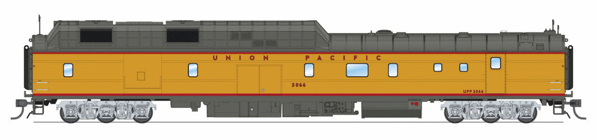 Broadway Limited Imports HO 9123 Union Pacific Power Car UP #2066 with Roof Antenna NO Sound
