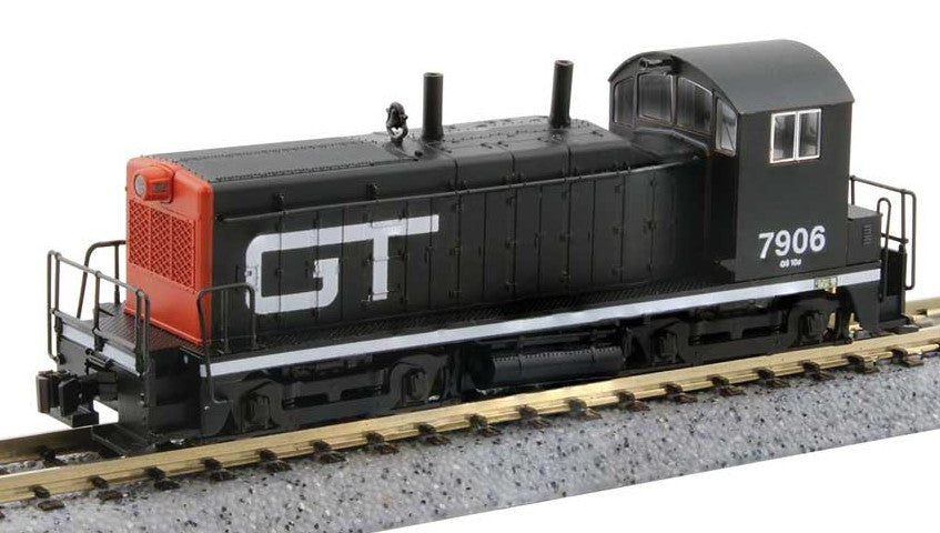 Kato N 176-4393 DCC Ready EMD NW2 Locomotive Grand Trunk Western GT #7906