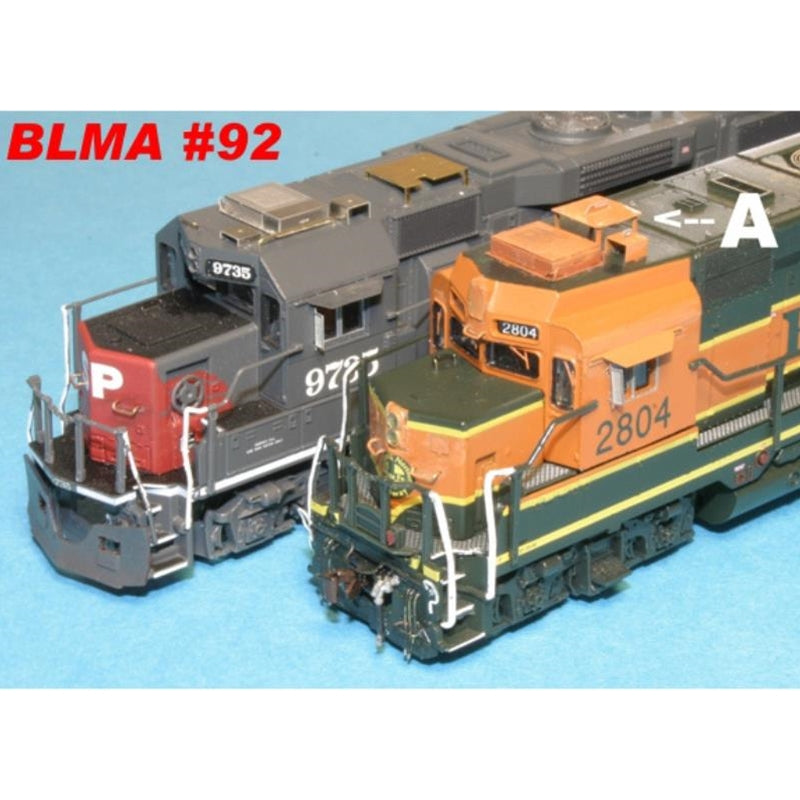 BLMA N 92 Locomotive Antenna Stands - 4 Styles