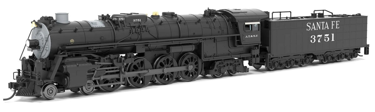 Broadway Limited Imports N 9405 ATSF 4-8-4 Locomotive Paragon4 Sound/DC/DCC Smoke Santa Fe #3761 "In Service"