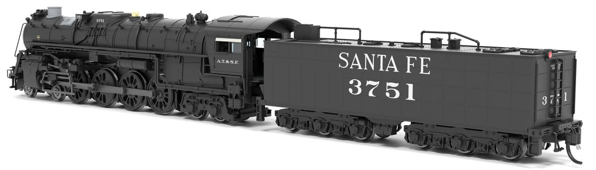 Broadway Limited Imports N 9405 ATSF 4-8-4 Locomotive Paragon4 Sound/DC/DCC Smoke Santa Fe #3761 "In Service"