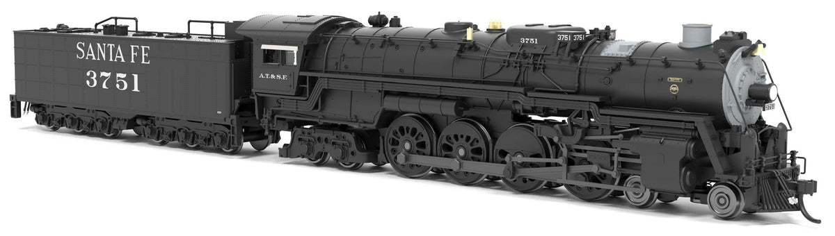 Broadway Limited Imports N 9405 ATSF 4-8-4 Locomotive Paragon4 Sound/DC/DCC Smoke Santa Fe #3761 "In Service"