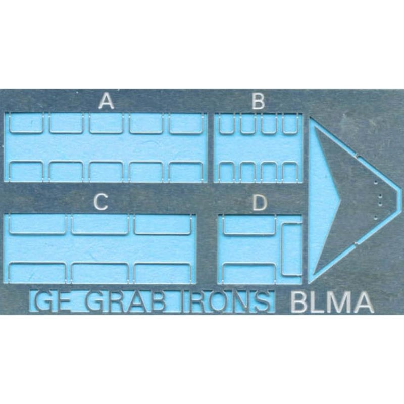 BLMA N 95 Modern Wide-Cab GE Grab Irons - Fits 2 Locomotives