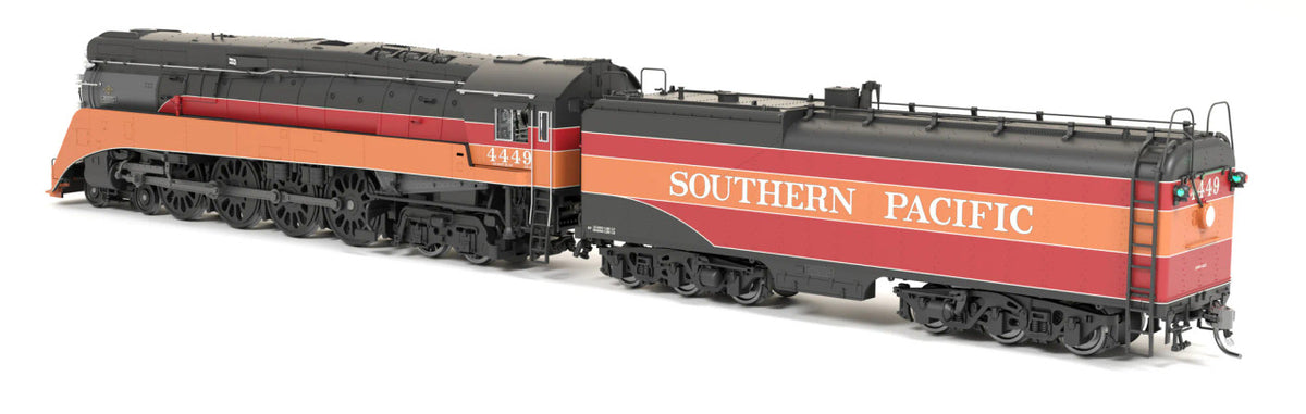 Broadway Limited Imports HO 9838 Paragon4 Sound/DC/DCC Smoke Southern Pacific GS-4 SP #4449 Full Skirts Full Daylight Paint No Pilot Trim