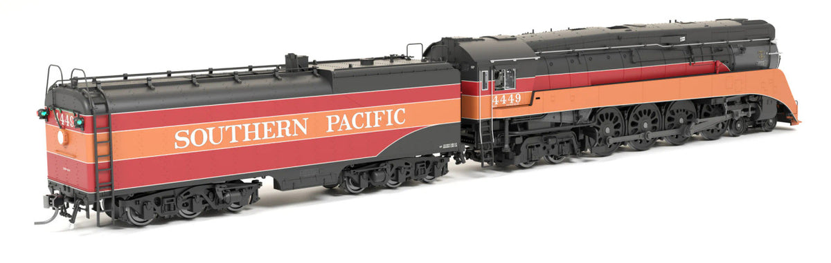 Broadway Limited Imports HO 9838 Paragon4 Sound/DC/DCC Smoke Southern Pacific GS-4 SP #4449 Full Skirts Full Daylight Paint No Pilot Trim
