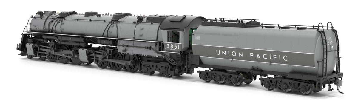 Broadway Limited Imports HO 9915 Paragon4 Sound/DC/DCC Smoke Union Pacific Early Challenger CSA-2 #3831 'Two-tone Gray Fantasy Paint'