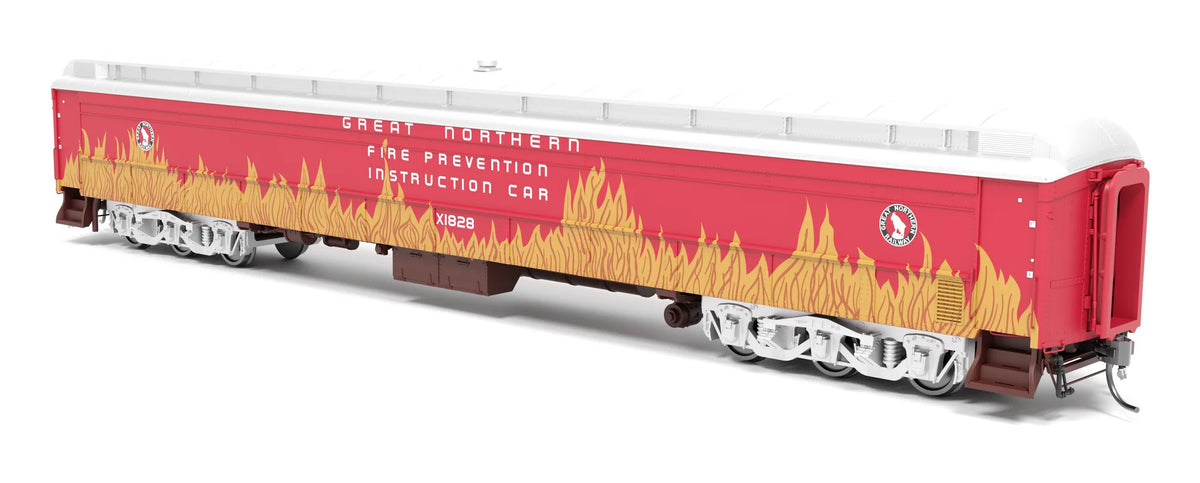 Broadway Limited Imports HO 9933 Railroad Instruction Car GN Fire Prevention #X1828