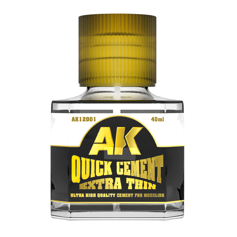AK Interactive N/HO 12001 Quick Cement Extra Thin
