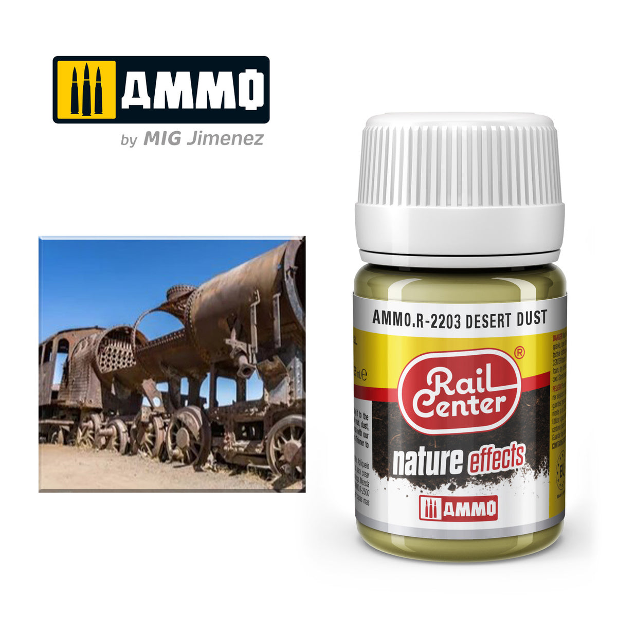 AMMO RailCenter Nature Effects AMMO.R-2203 DESERT DUST - 35ml Bottle