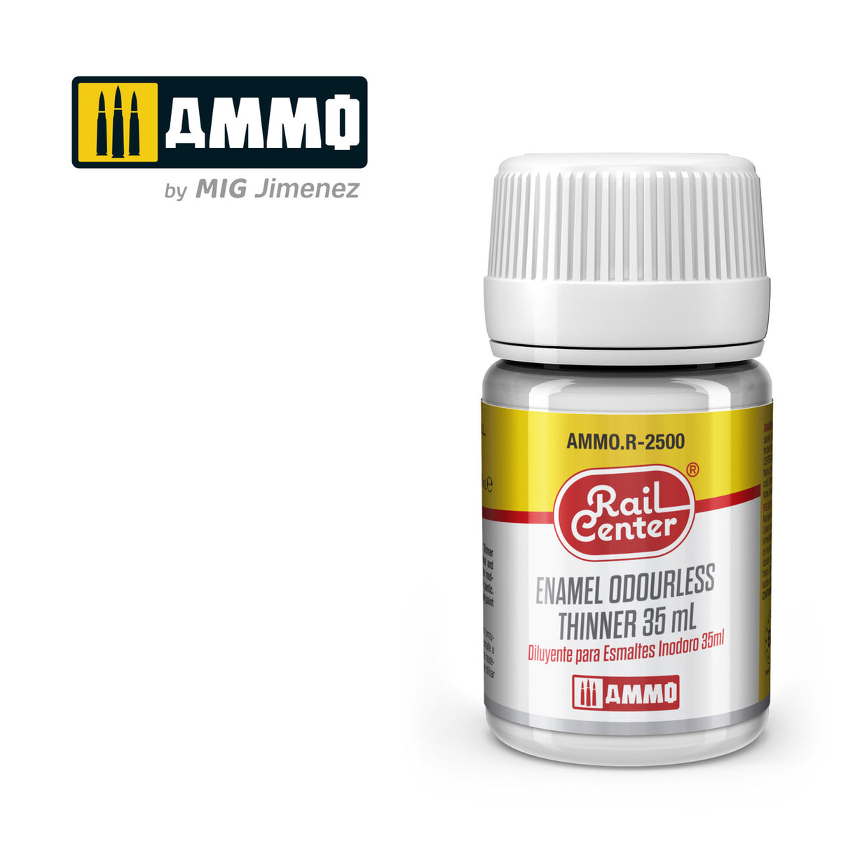 AMMO RailCenter AMMO.R-2500 ENAMEL ODOURLESS THINNER - 35ml Bottle