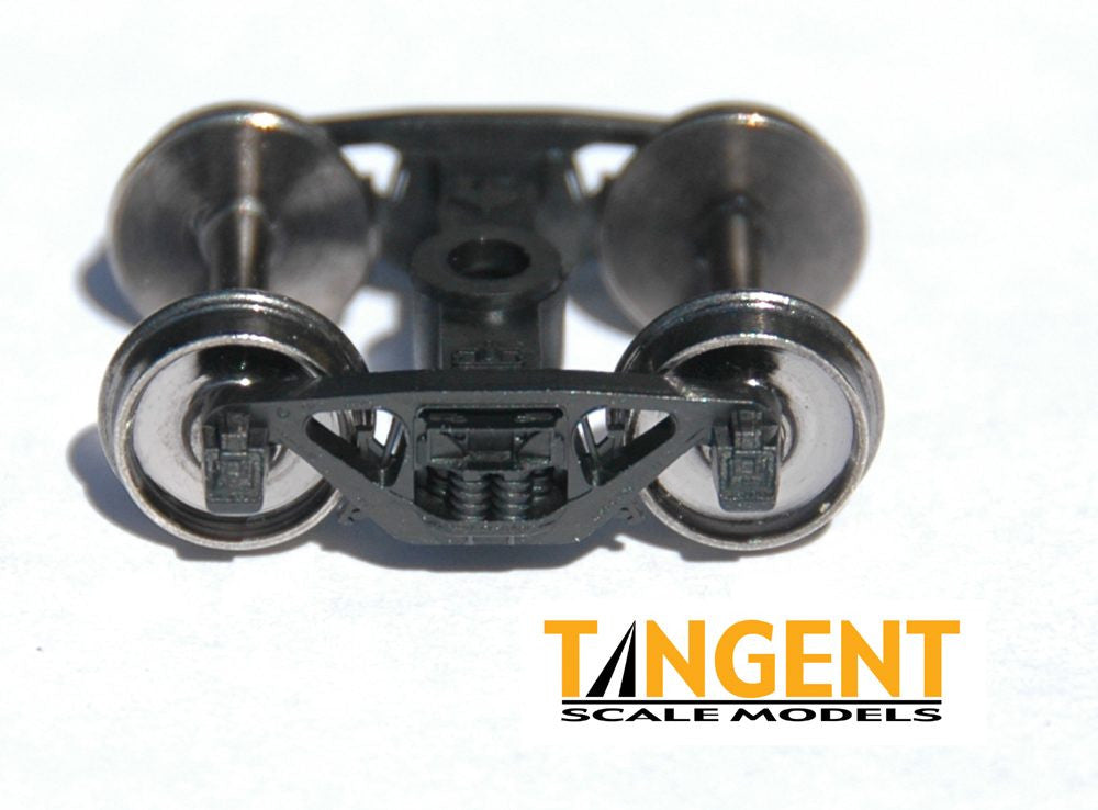 Tangent HO 106 70-Ton ASF A-3 Ride Control Trucks with 33" Semi-Scale Tread 0.088" All-Metal Precision Wheelsets - 1 Pair