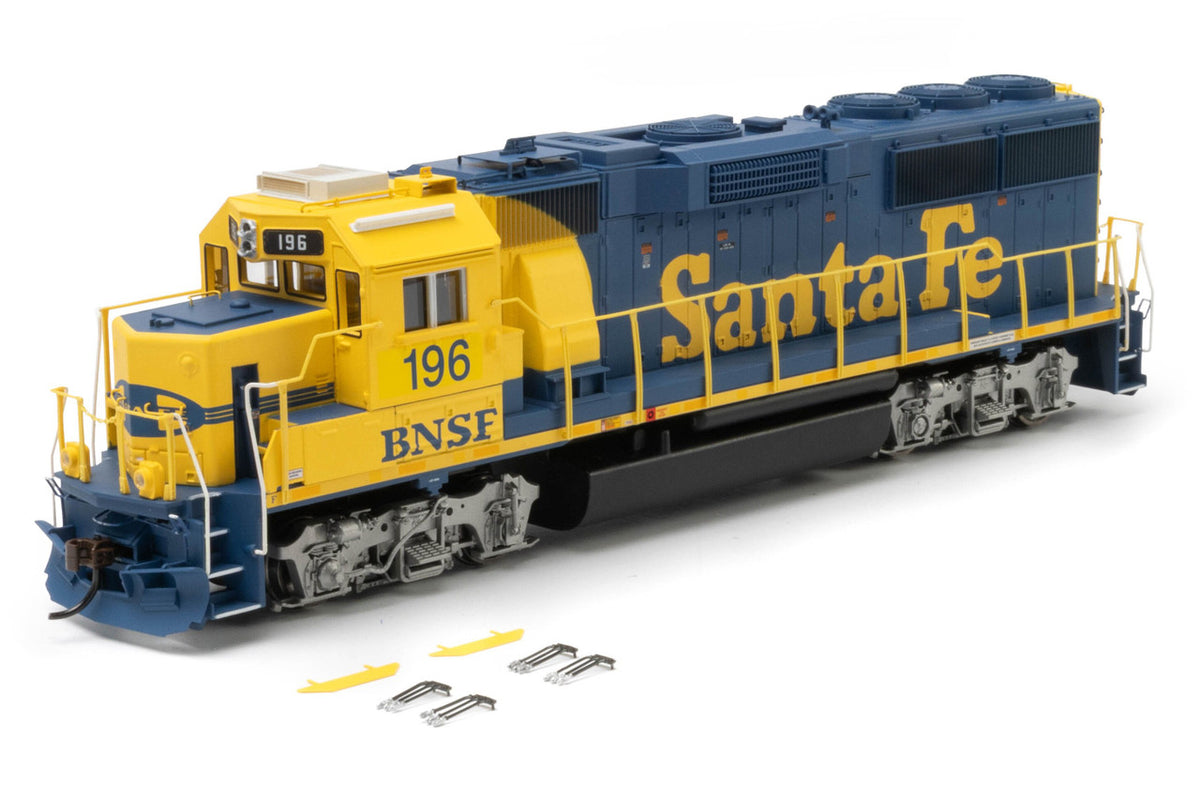 Athearn HO ATH-1068 DCC Ready EMD GP60 Locomotive Primed For Grime BNSF #196