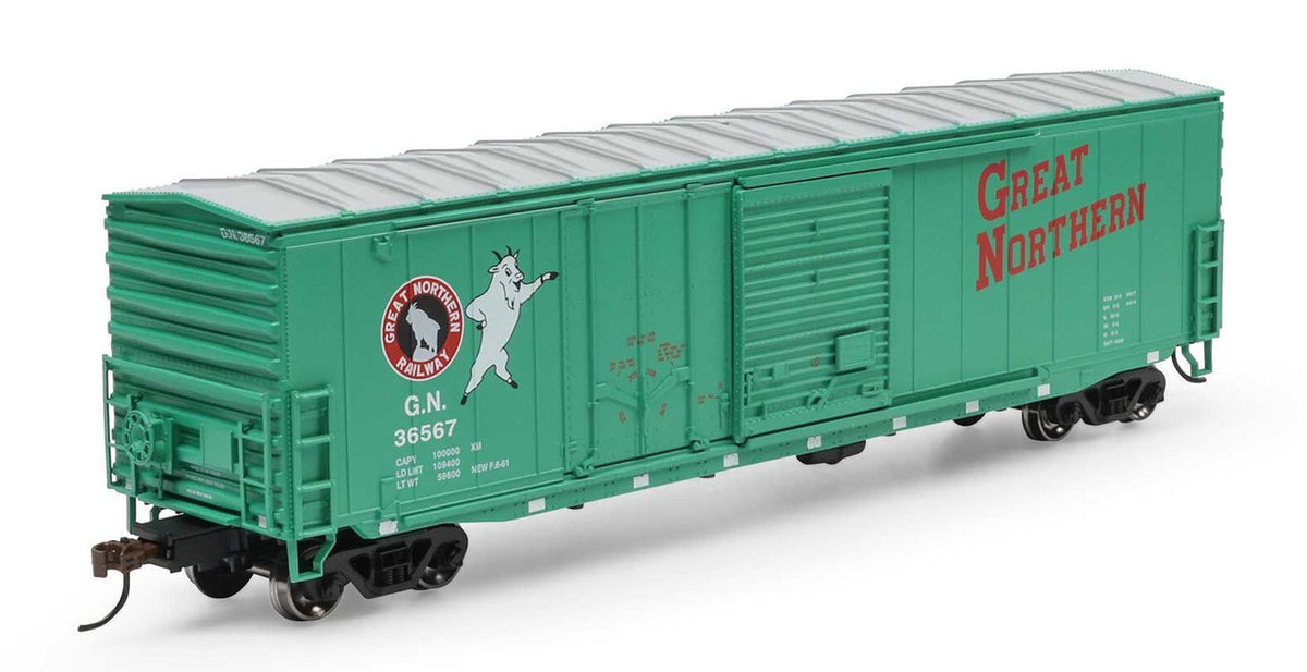 Athearn HO ATH-1339 50' ACF Combo Door Box Car Great Northern GN #36567