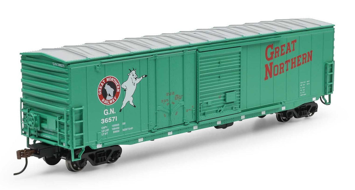 Athearn HO ATH-1341 50' ACF Combo Door Box Car Great Northern GN #36571
